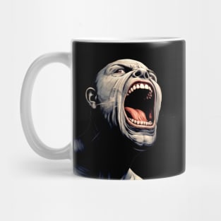 Angry Face: I Could Have Had a Cigar on a Dark Background Mug